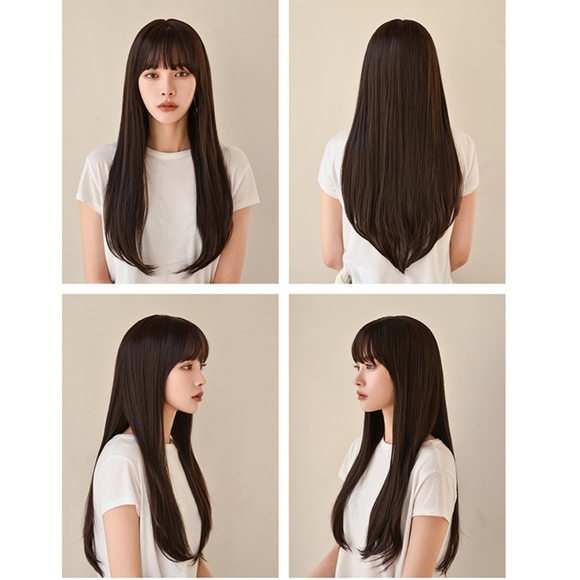  
Straight Brown Wig Very Long Length For Women